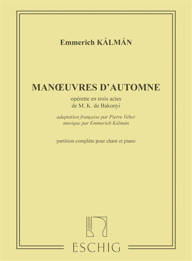 Manoeuvre D'Automne Ch-Piano